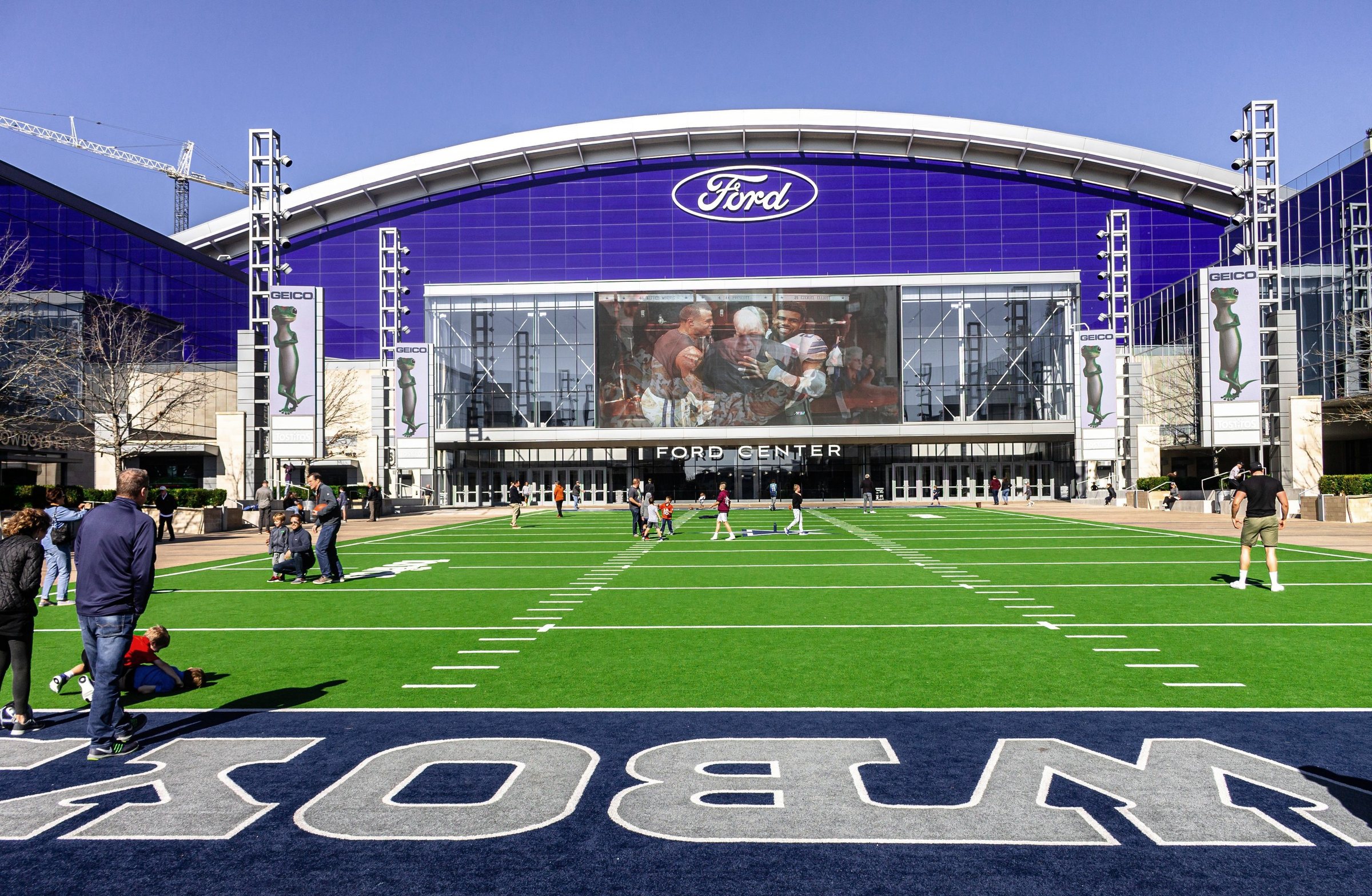 The Ford Center at The Star, the Dallas Cowboys headquarters in Frisco